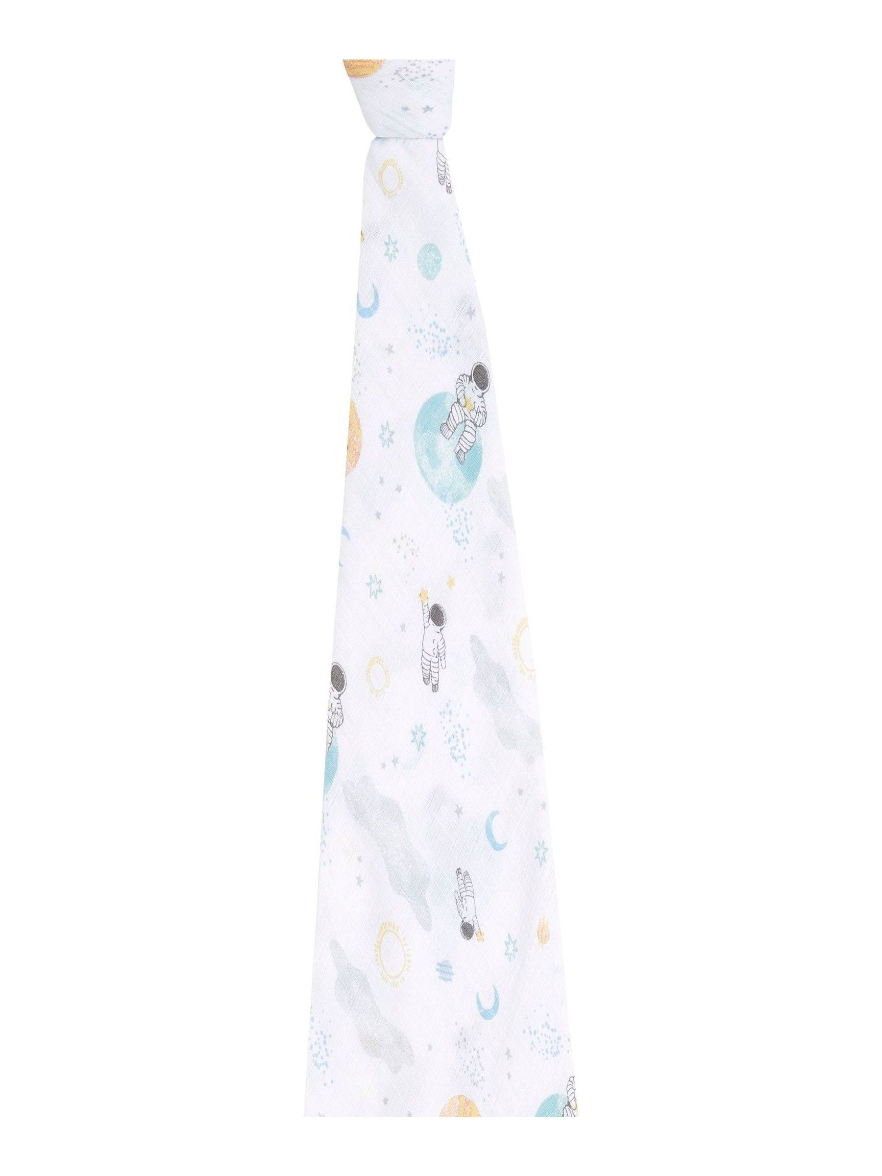 aden anais baby blanket space explorers 112cm, imported from the UK