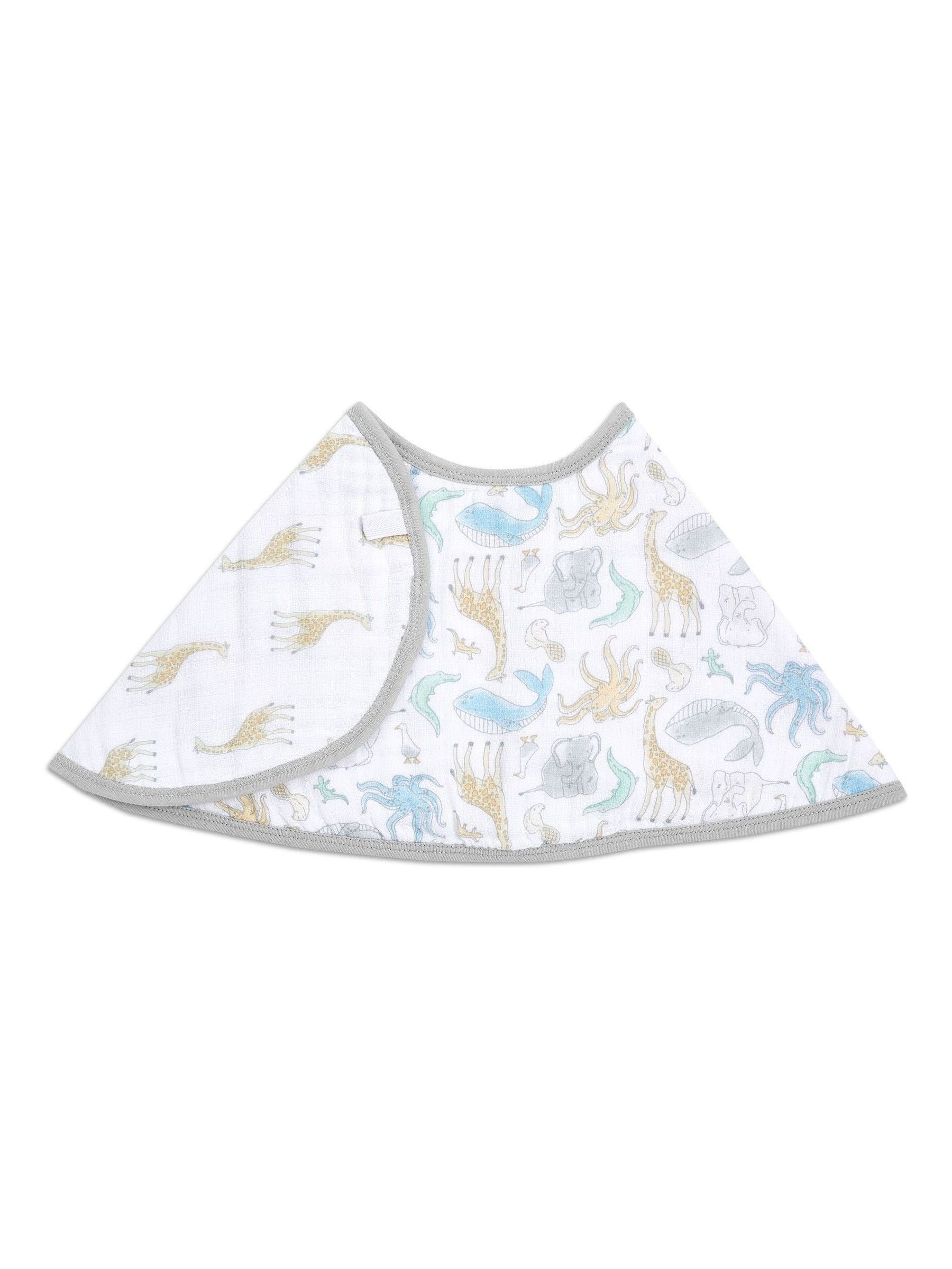aden + anais white burpy bib 57cm x 28cm - British product