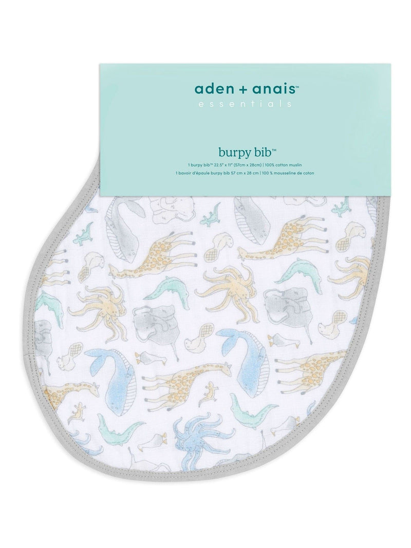 aden + anais white burpy bib 57cm x 28cm - British product