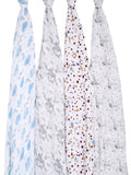 aden + anais Harry Potter Iconic Large Muslin Blankets 4 Pack
