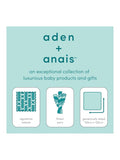 aden + anais Blue Rising Star Dream muslin blanket (British brand)
