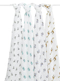 aden + anais Jungle Jam Large Muslin Blankets 4 Pack