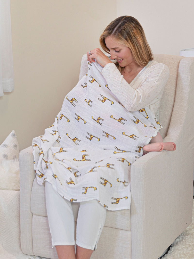 aden + anais Jungle Jam Large Muslin Blankets 4 Pack