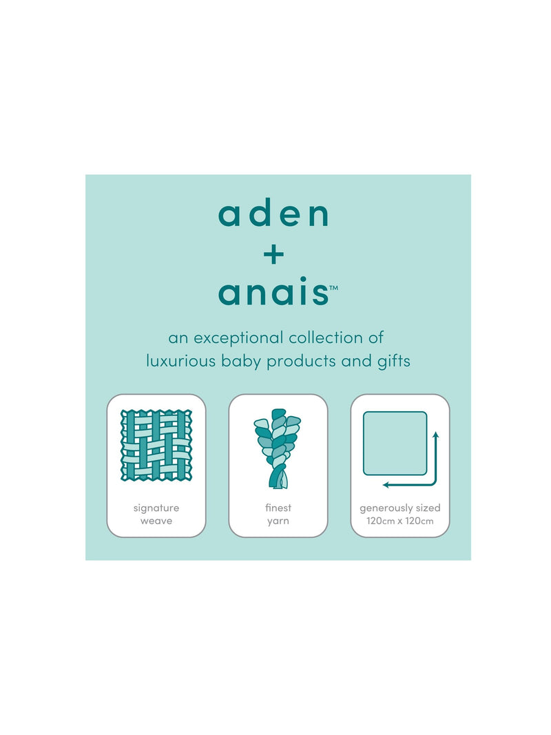 aden + anais Jungle Jam Large Muslin Blankets 4 Pack
