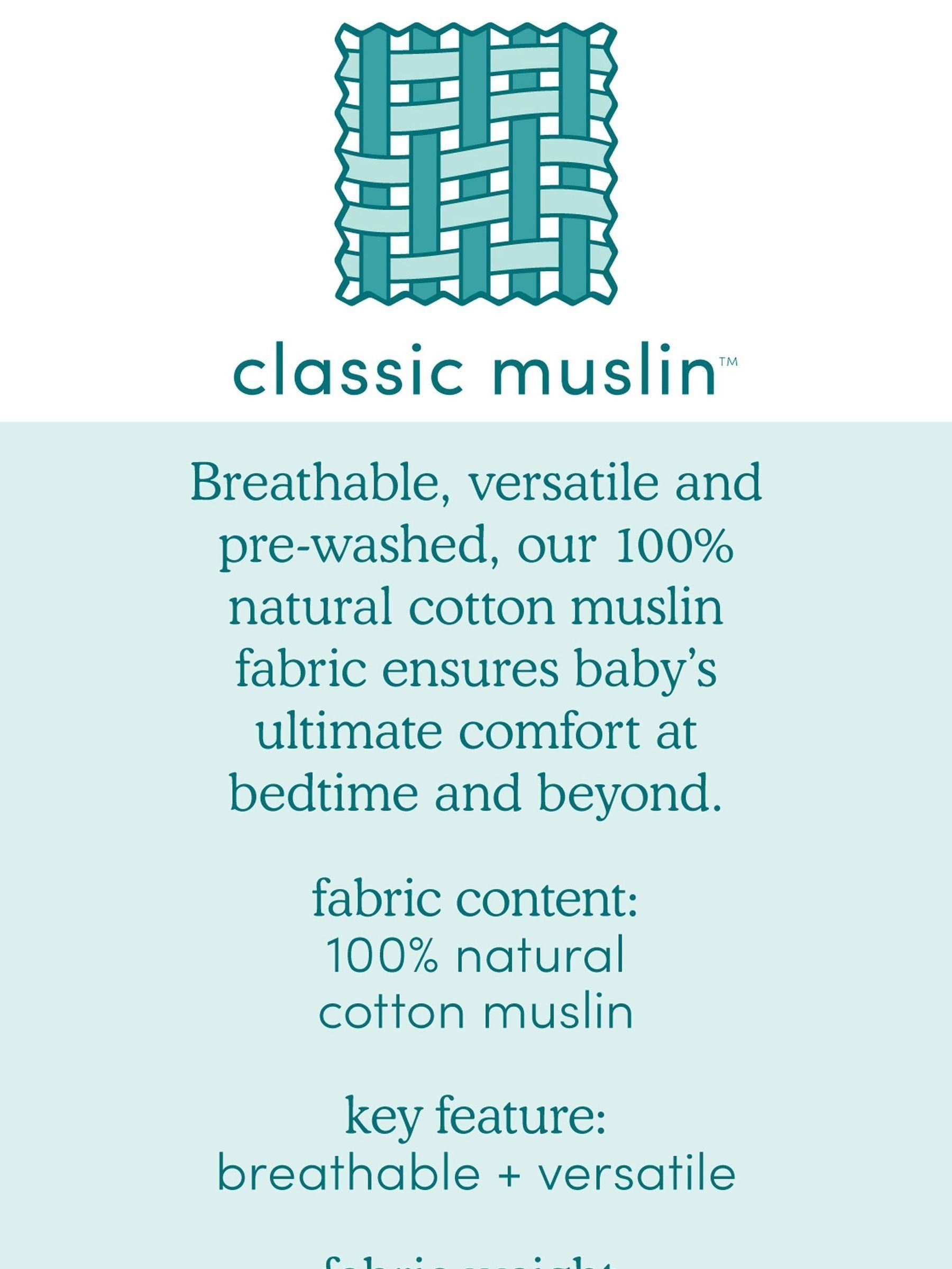 aden + anais Jungle Jam Large Muslin Blankets 4 Pack