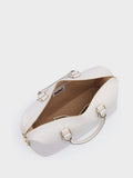 Osprey London cream leather weekender bag, UK version