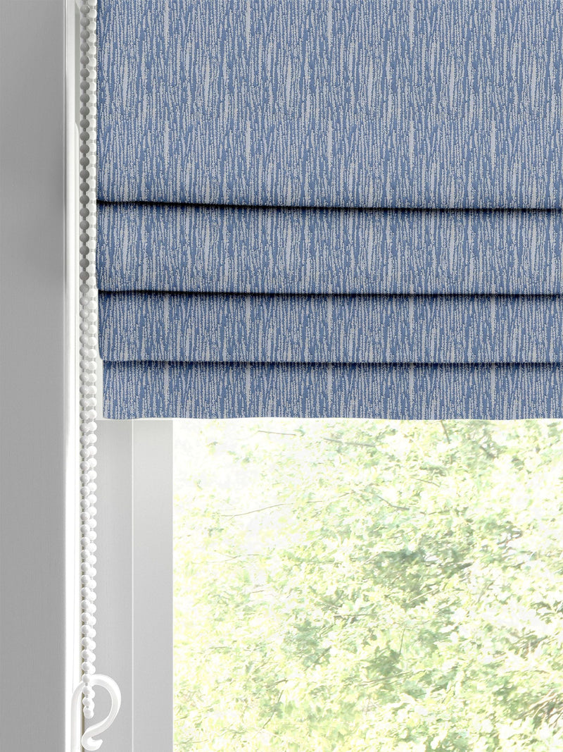 Next roman blind made to measure blue (British brand)