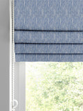 Next roman blind made to measure blue (British brand)