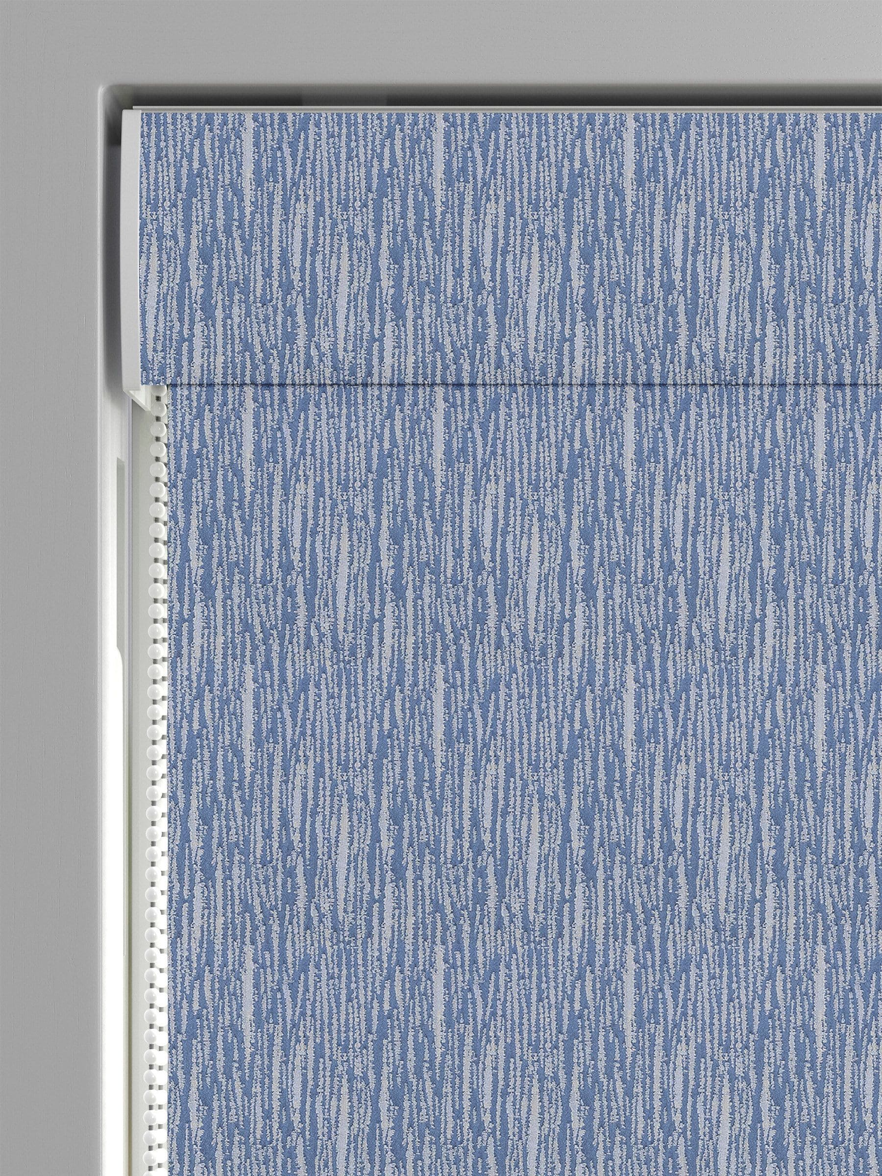 Next roman blind made to measure blue (British brand)