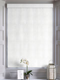 Next cream Quincy Oyster made to measure roman blind, imported from the UK