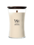 WoodWick Cream Hourglass large candle (British brand)