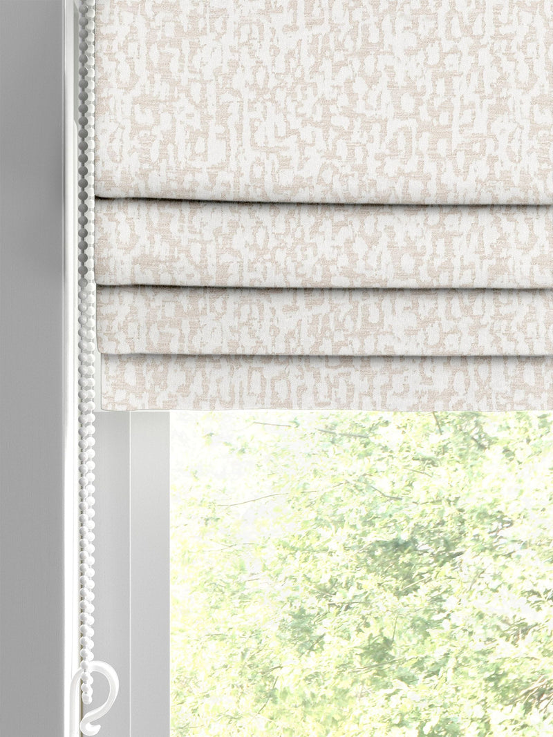 Marcus cream Roman blind, imported from the UK