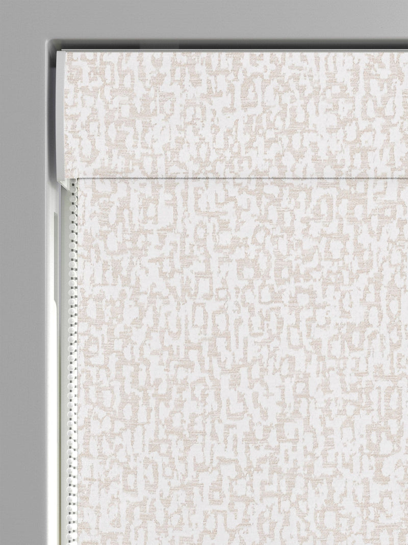 Marcus cream Roman blind, imported from the UK
