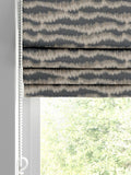 Motte grey roman blind made to measure, imported from the UK