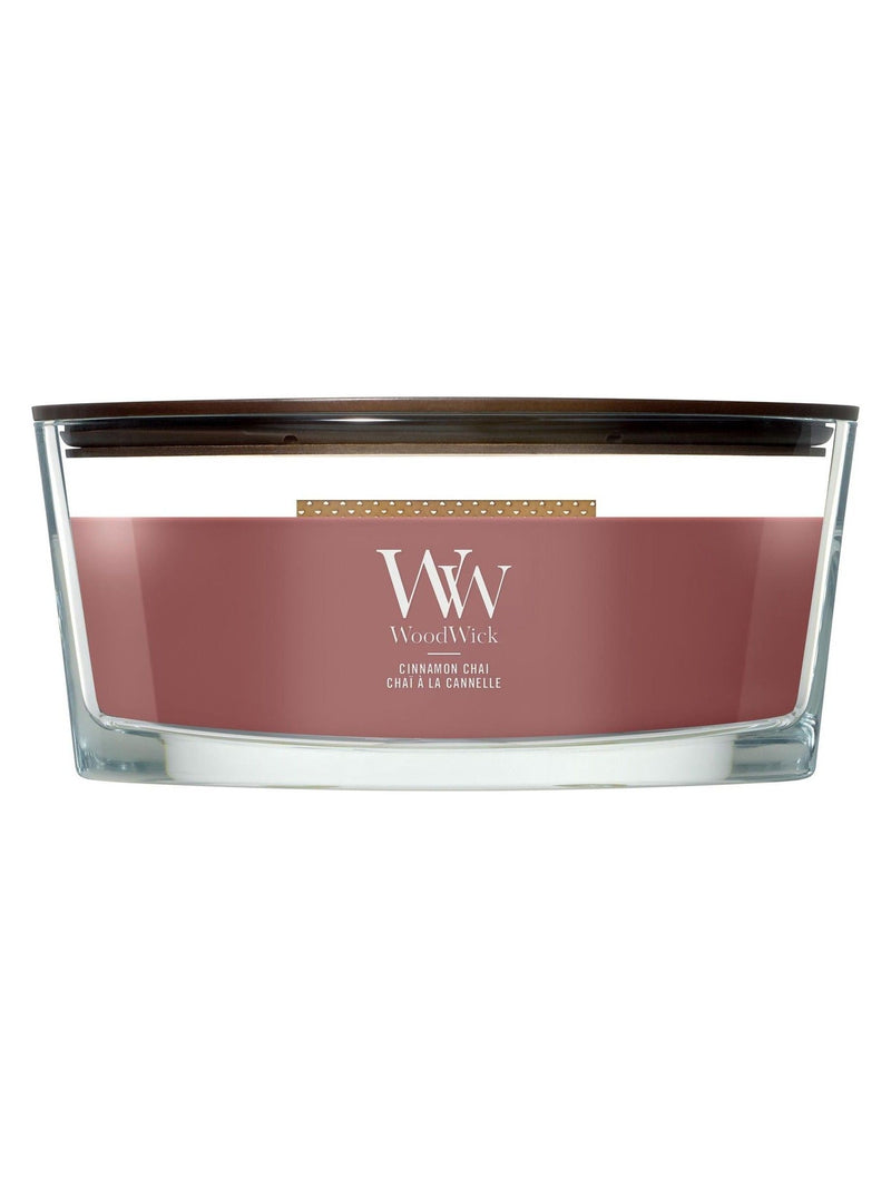 WoodWick Burgundy Ellipse candle, UK version