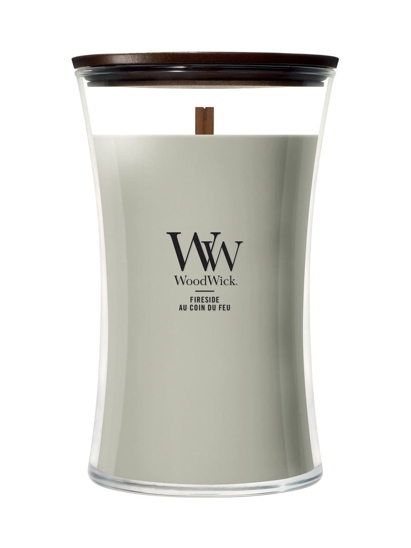 Woodwick Fireside hourglass candle medium - British product