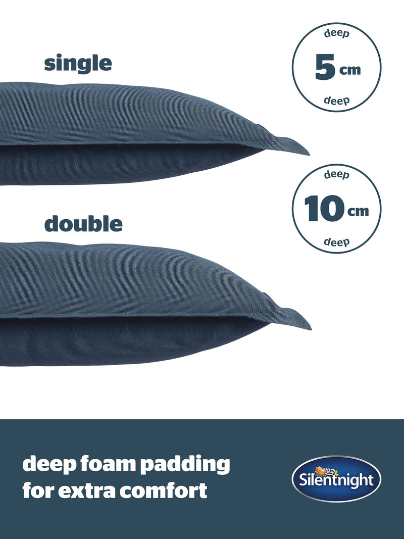 Silentnight 10cm double self inflating mattress (British brand)