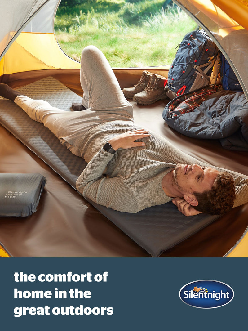 Silentnight 10cm double self inflating mattress (British brand)