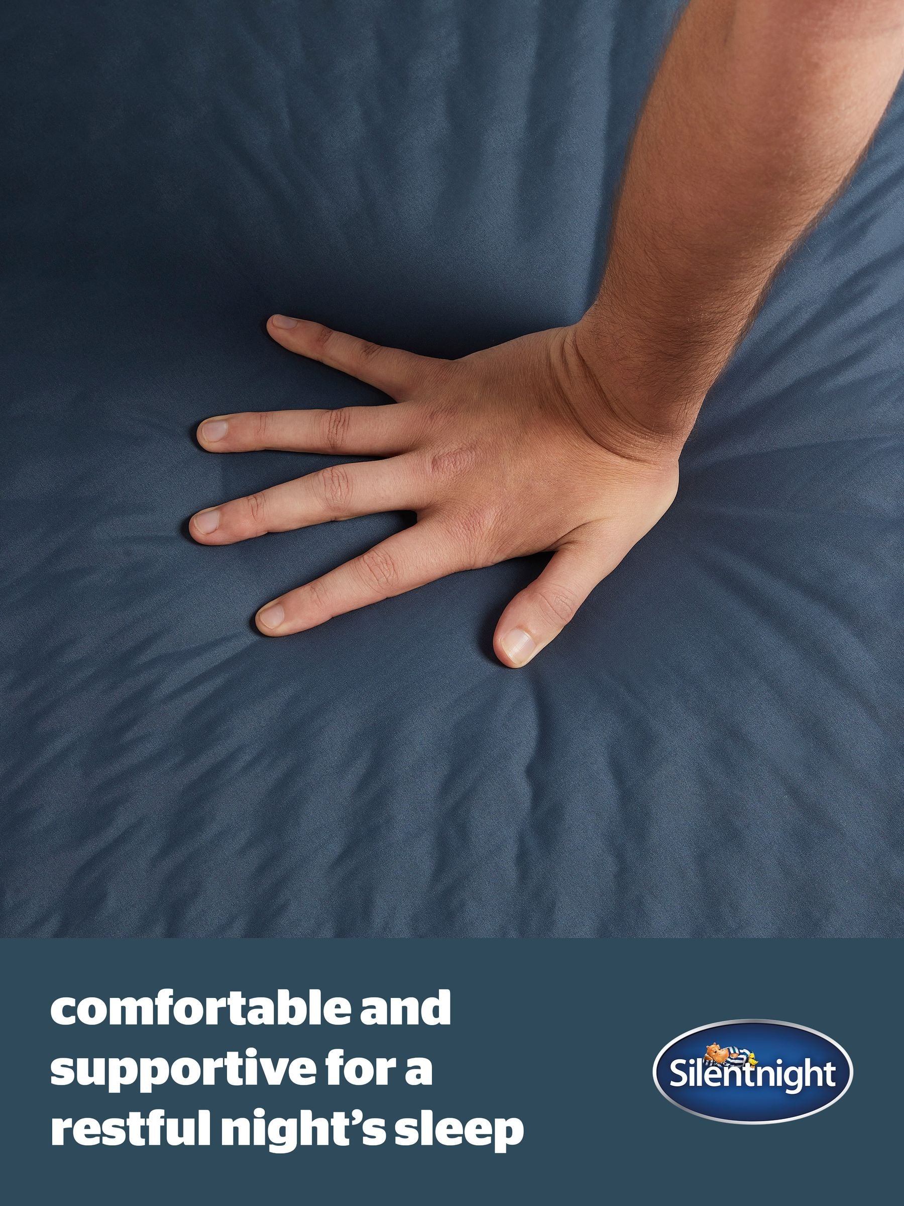 Silentnight 10cm double self inflating mattress (British brand)