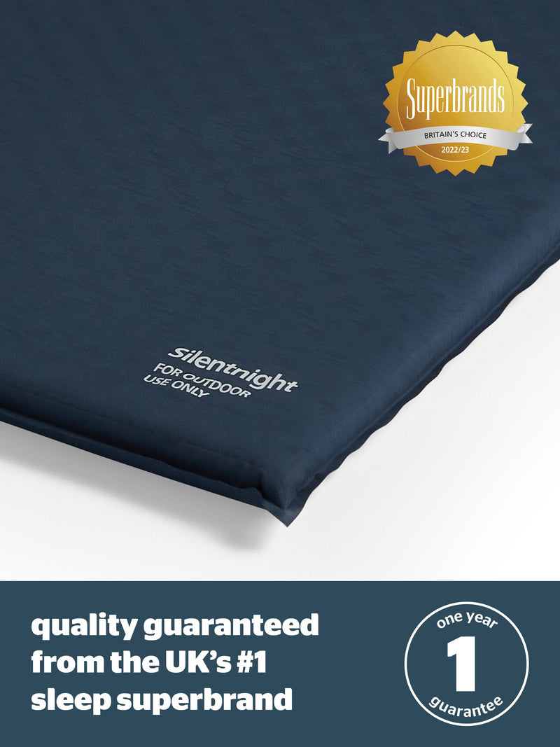 Silentnight 10cm double self inflating mattress (British brand)