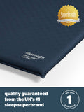 Silentnight 10cm double self inflating mattress (British brand)