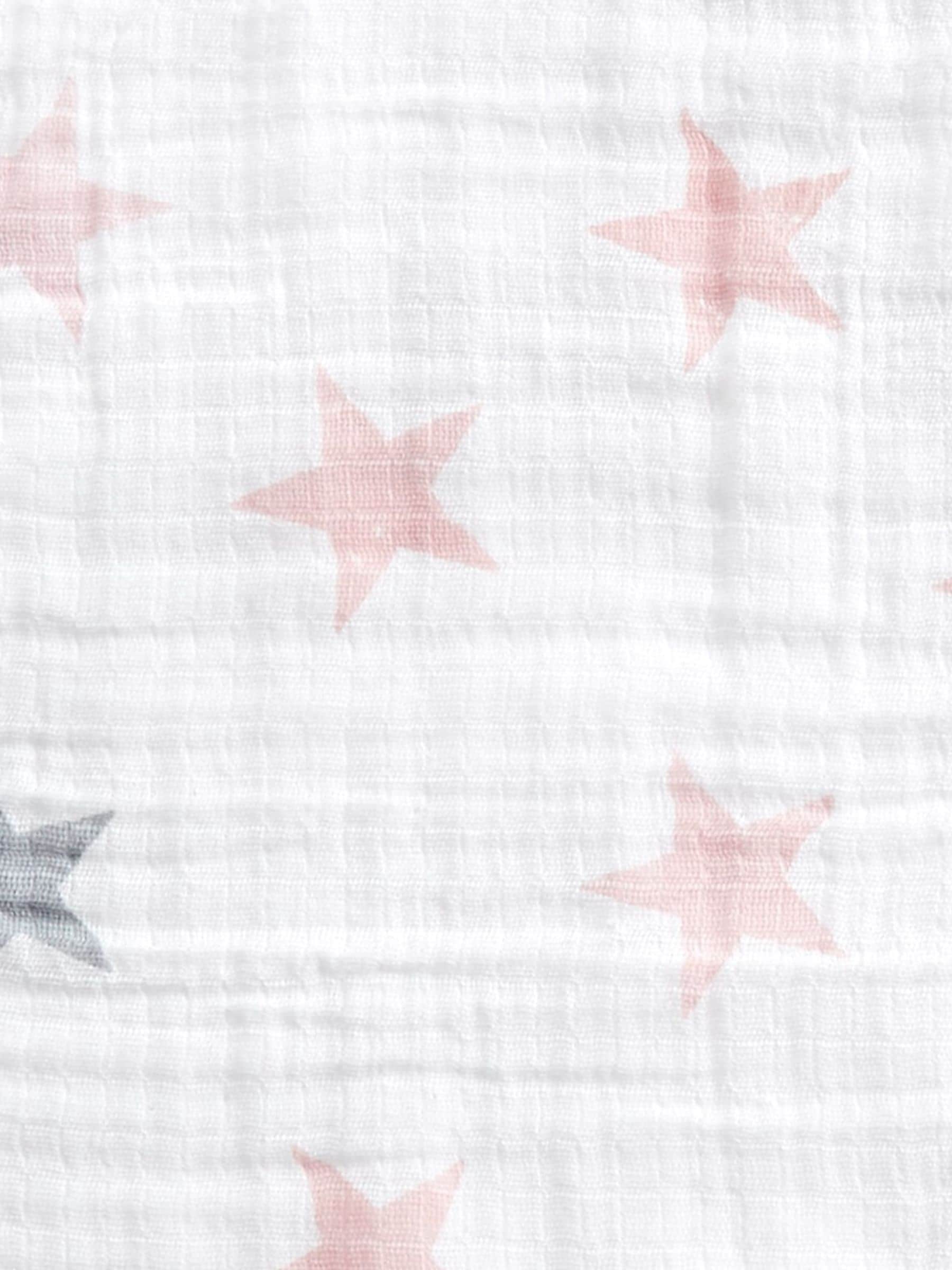 Aden + Anais pink muslin security blanket 2 pack, imported from the UK
