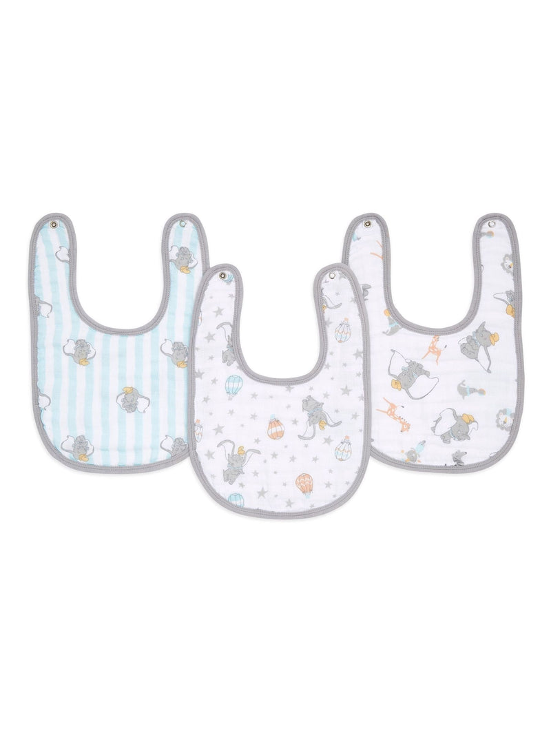 Aden + Anais Dumbo muslin bibs 3 pack, UK version