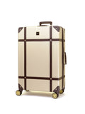 Rock Luggage Navy Large Vintage Suitcase