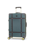 Rock Luggage Emerald Green Vintage Medium Suitcase