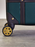 Rock Luggage Emerald Green Vintage Medium Suitcase