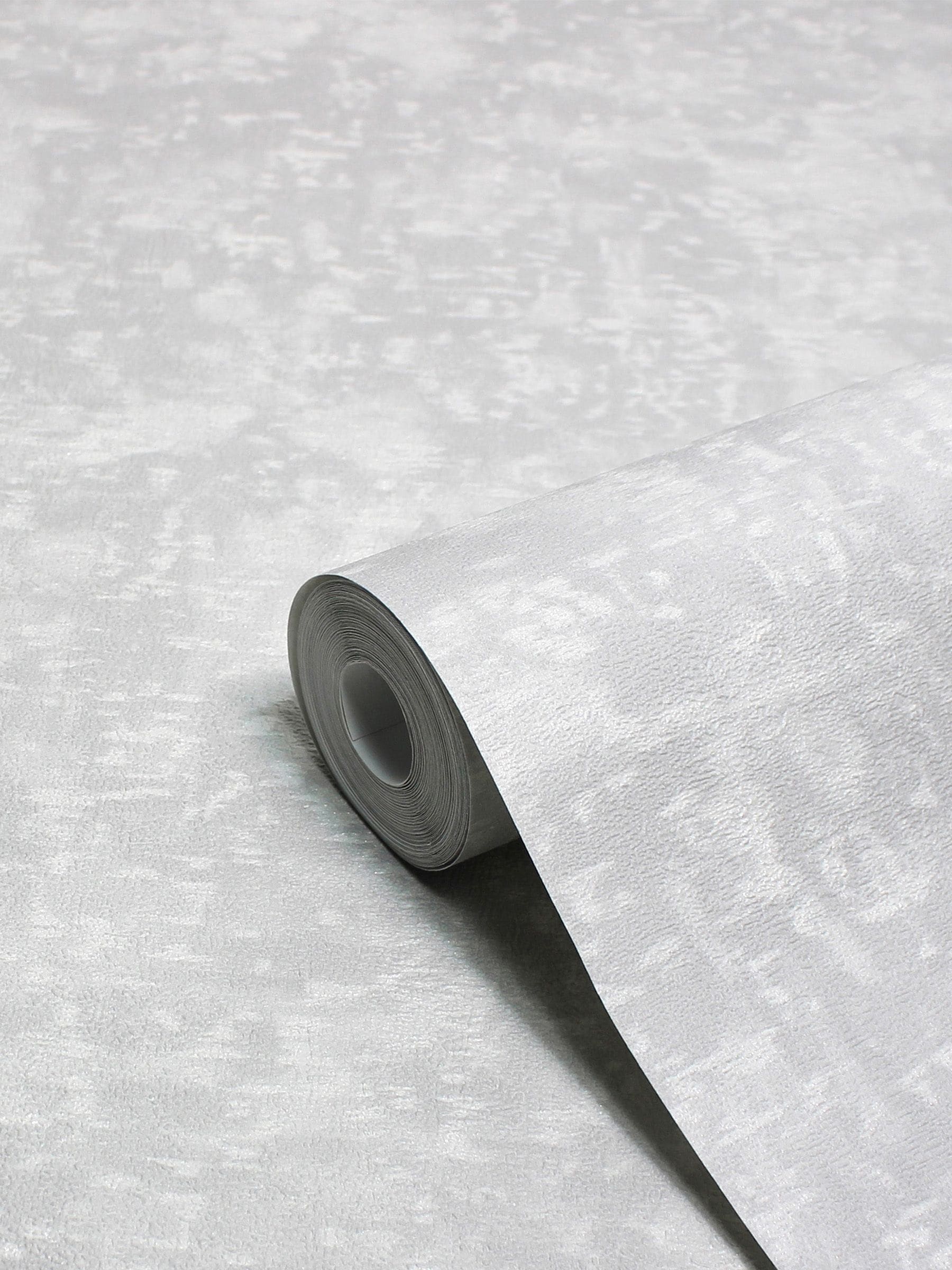 Papier peint vinyle abstrait Riva Paoletti Silver Symphony - Produit britannique