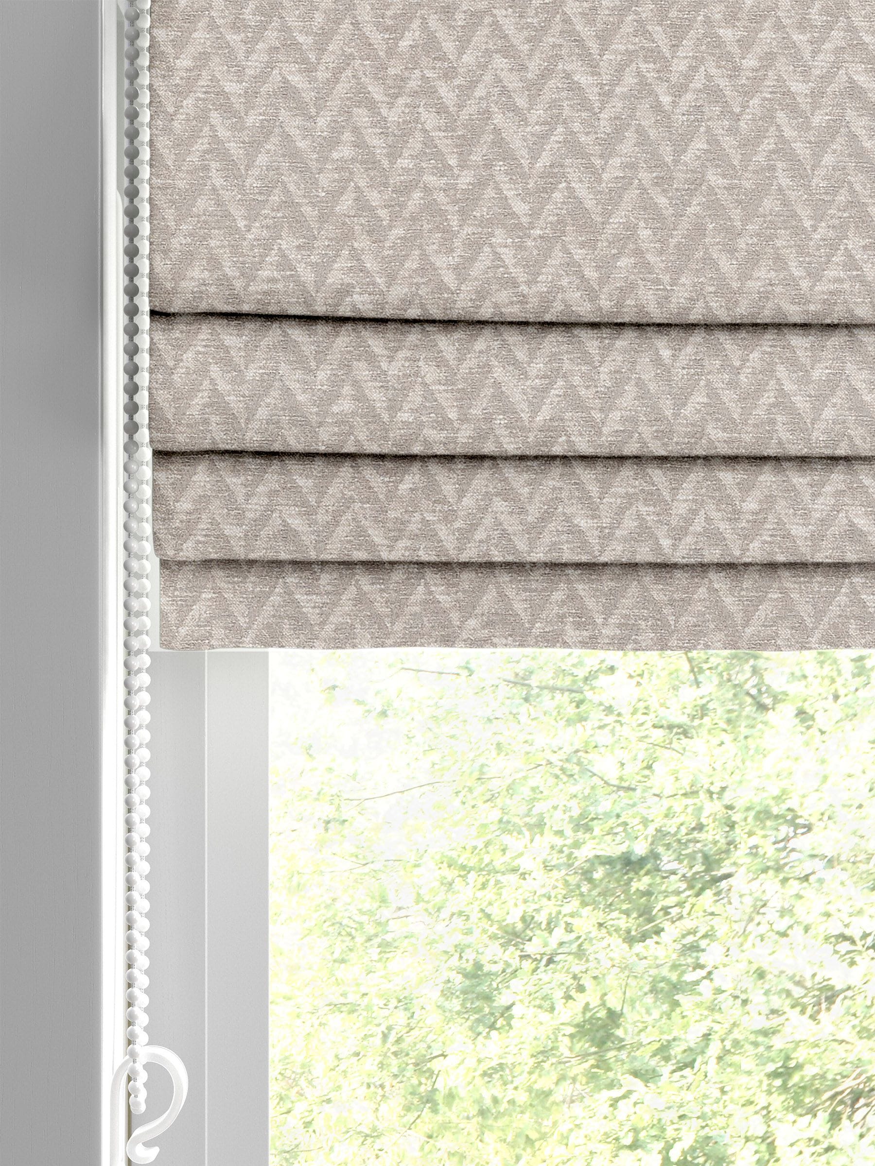 Silver Ziggy Roman Blind (British brand)