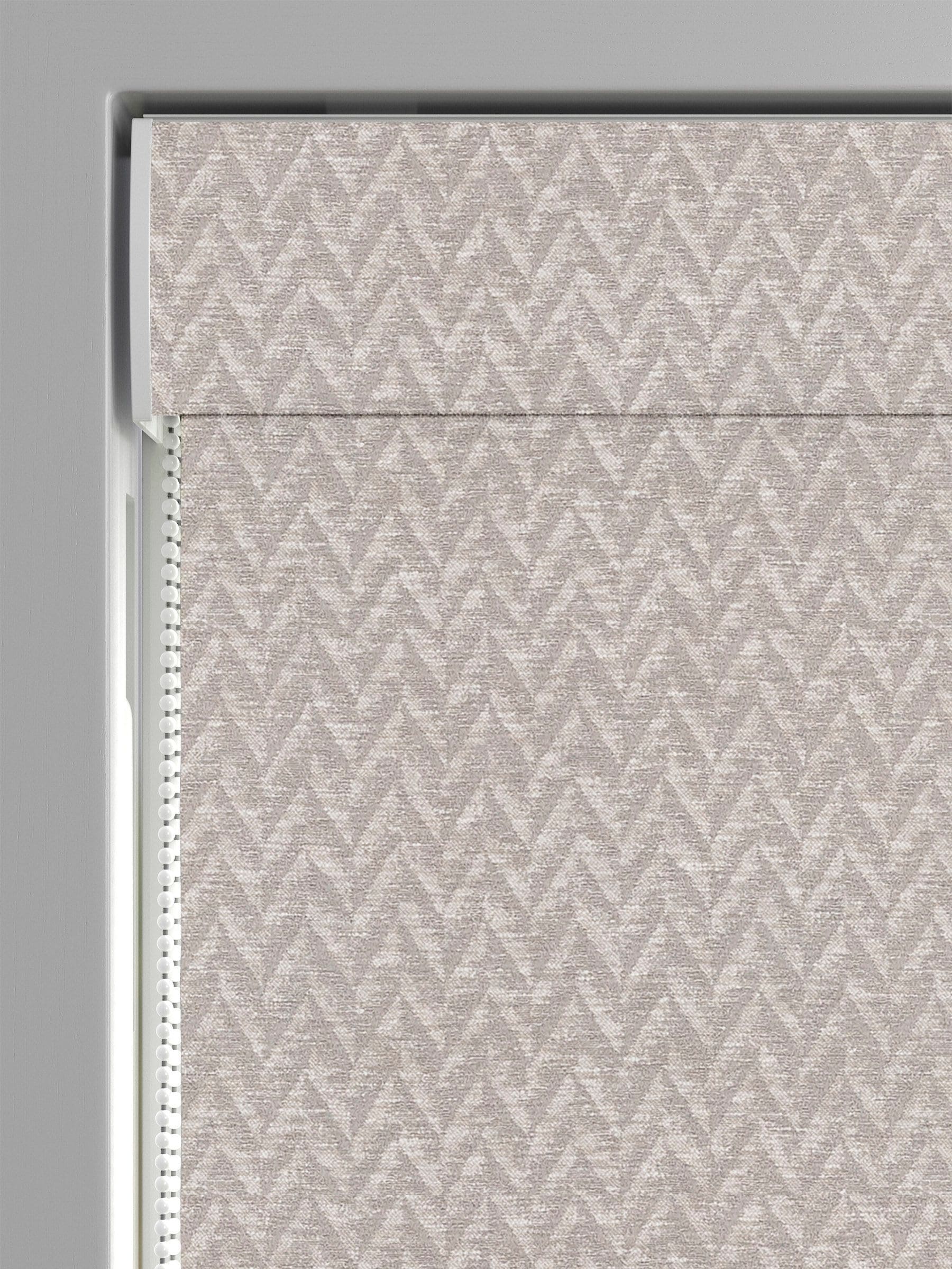 Silver Ziggy Roman Blind (British brand)