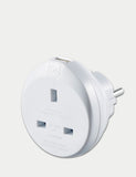 Go Travel UK-EU Travel Adaptor with USB (British brand)