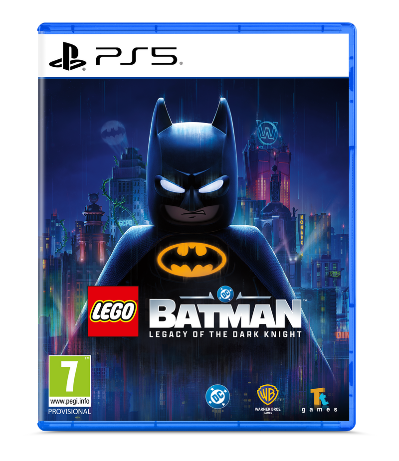 LEGO Batman Legacy of the Dark Knight video game for PS5 - British product
