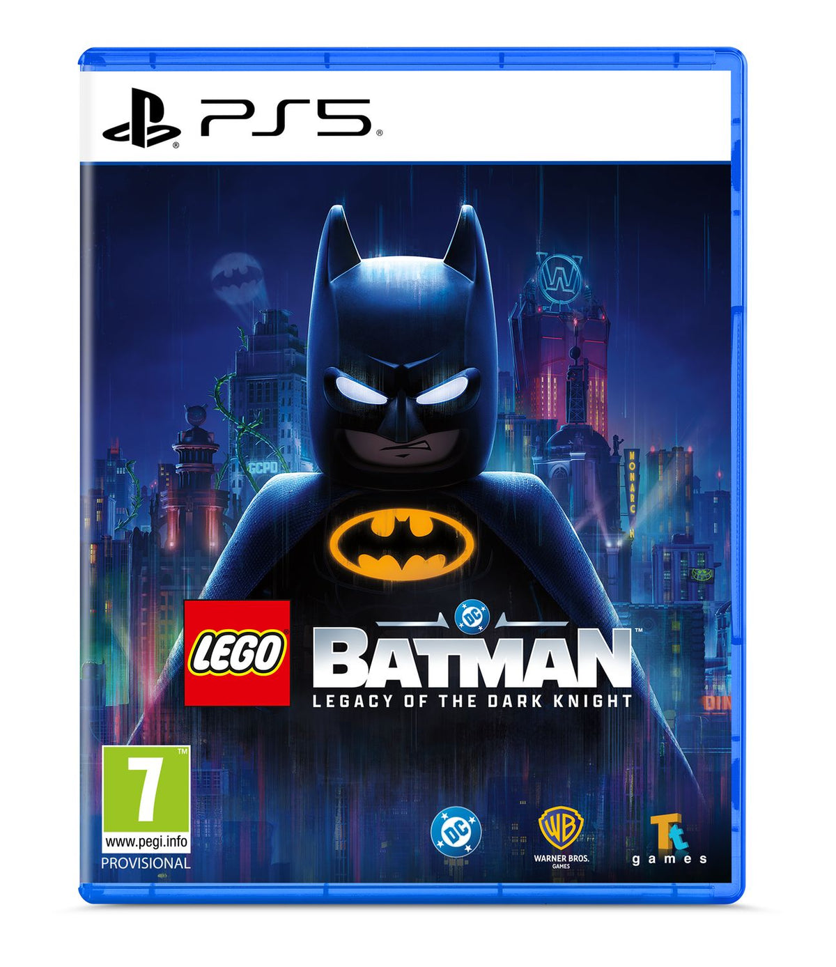 LEGO Batman Legacy of the Dark Knight video game for PS5 - British product