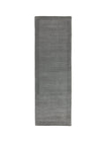 Asiatic Rugs grey wool runner rug 240x68cm (British brand)