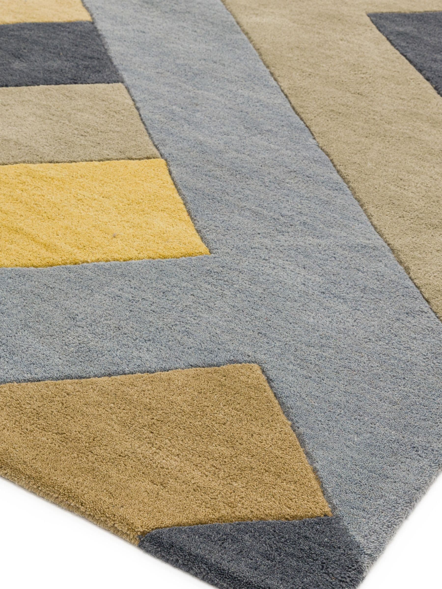 Asiatic Rugs Big Zig runner rug, imported from the UK