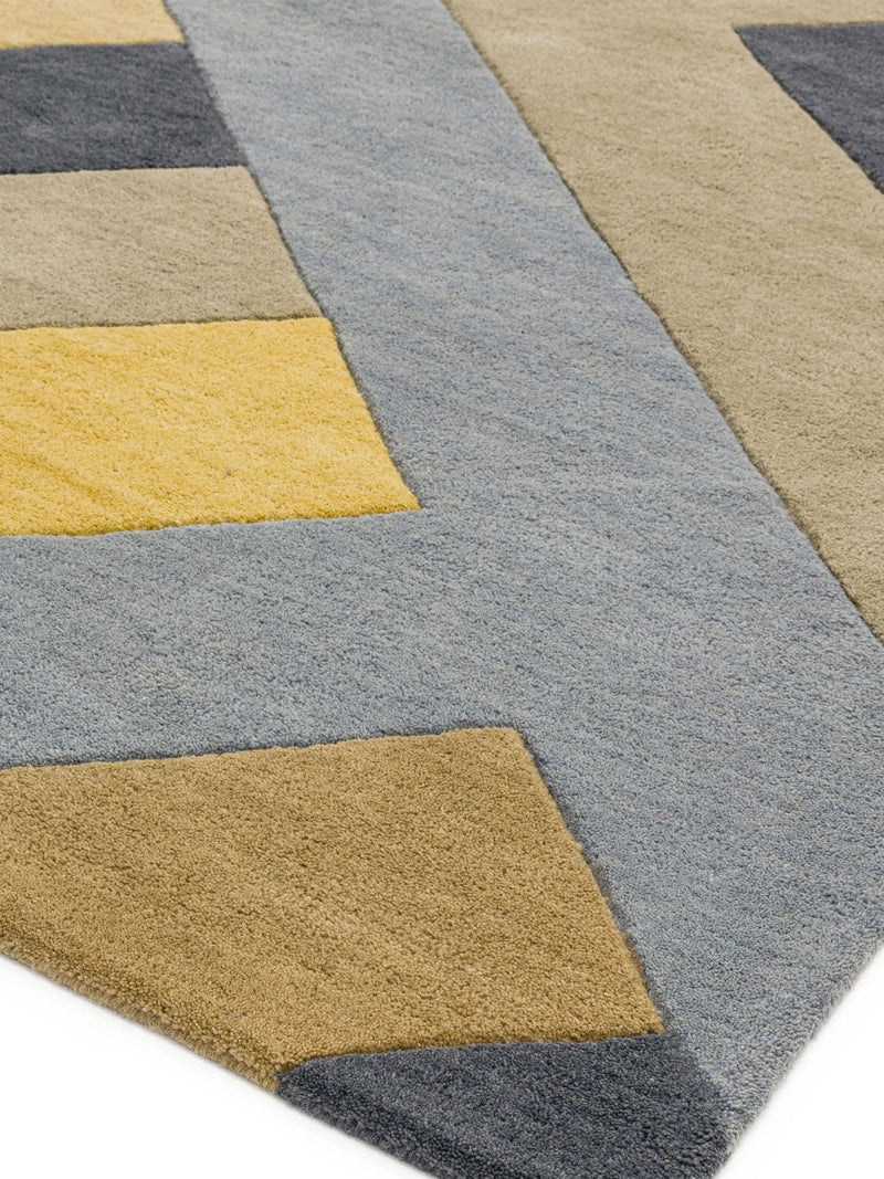 Asiatic Rugs Big Zig runner rug, imported from the UK