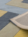 Asiatic Rugs Big Zig runner rug, imported from the UK