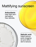 UV Solutions sunscreen mattifying SPF 50 40ml, UK version