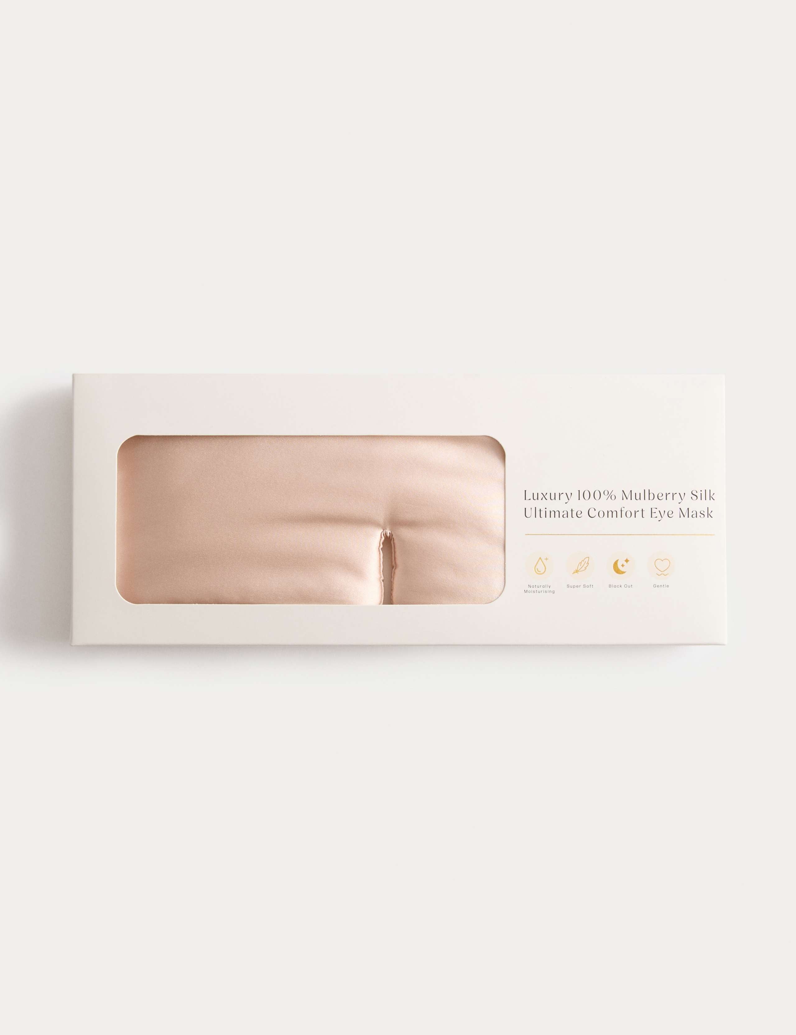 Ultimate Comfort Pure Mulberry Silk Eye Mask (British brand)