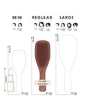 Tangle Teezer Ultimate Detangler Chrome Champagne Gold hairbrush 90g (British brand)