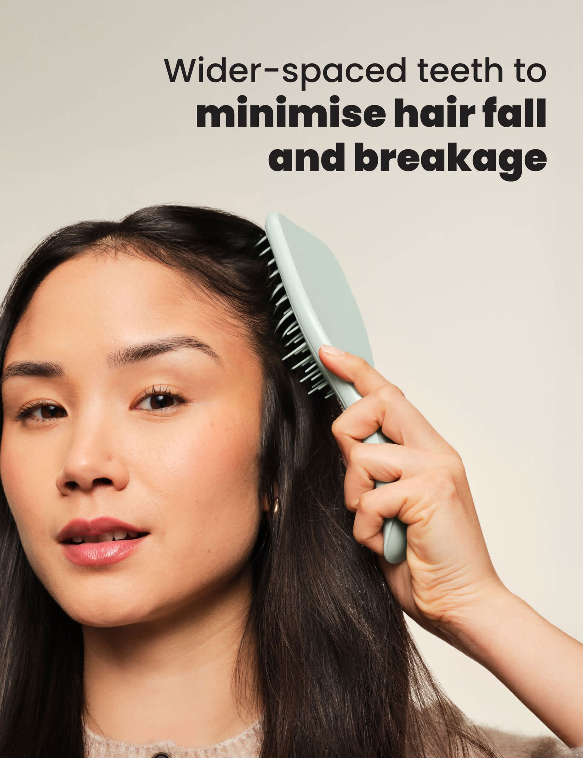 Tangle Teezer Extra Gentle detangler Eucalyptus Green 81g - British product