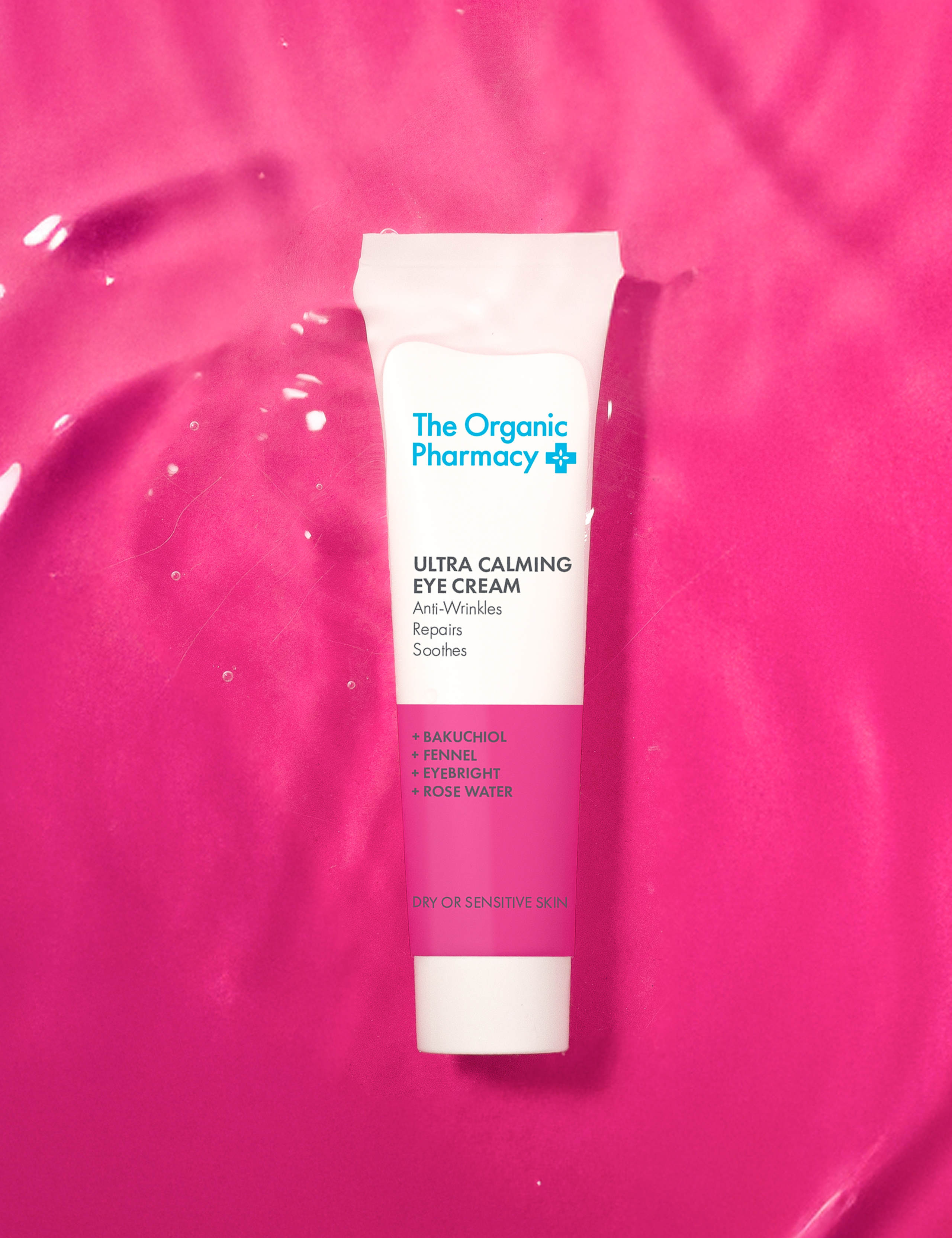 The Organic Pharmacy Ultra Calming Eye Cream 15ml, UK version