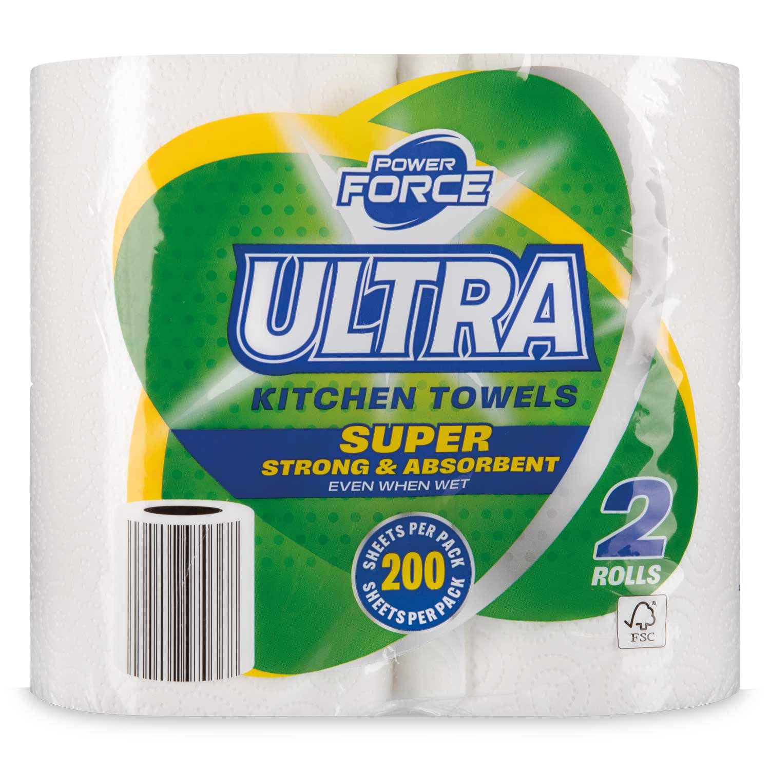 Kitchen towel 2-pack, 3 ply, 100 sheets, UK version