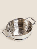 Stainless Steel Steamer for 16-20cm pans (British brand)