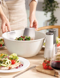 Joseph Joseph Uno salad bowl and mill set (British brand)