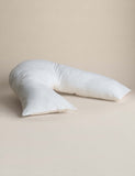 V-Shaped Medium Pillow with Cotton Pillowcase (British brand)