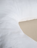 V-Shaped Medium Pillow with Cotton Pillowcase (British brand)